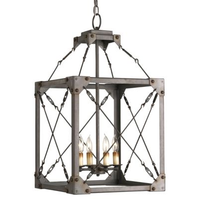 Salvage Lantern by Currey & Company - Starlight Lighting USA and Canada